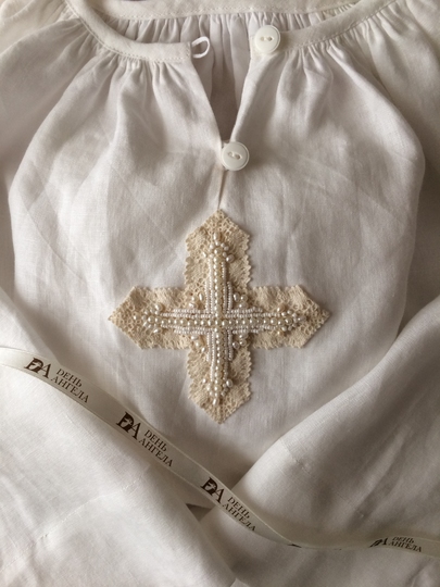 Рубашка для Крещения "Крест"